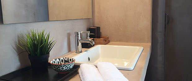 Big Blue Villa Porto Heli En suite Bathroom